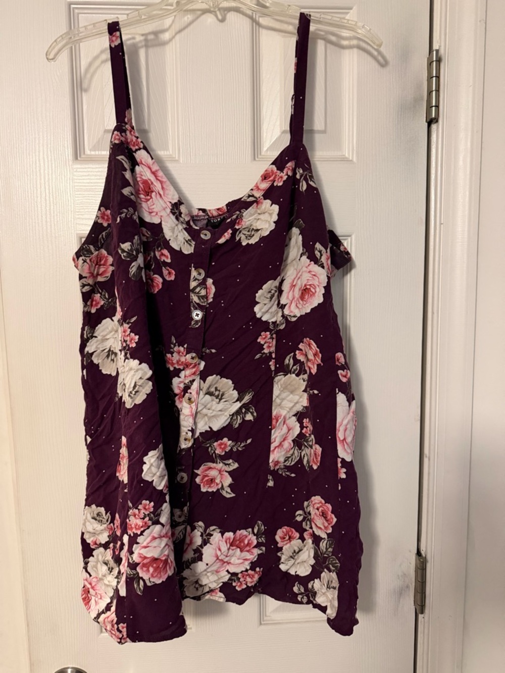 torrid Plum Floral Tank